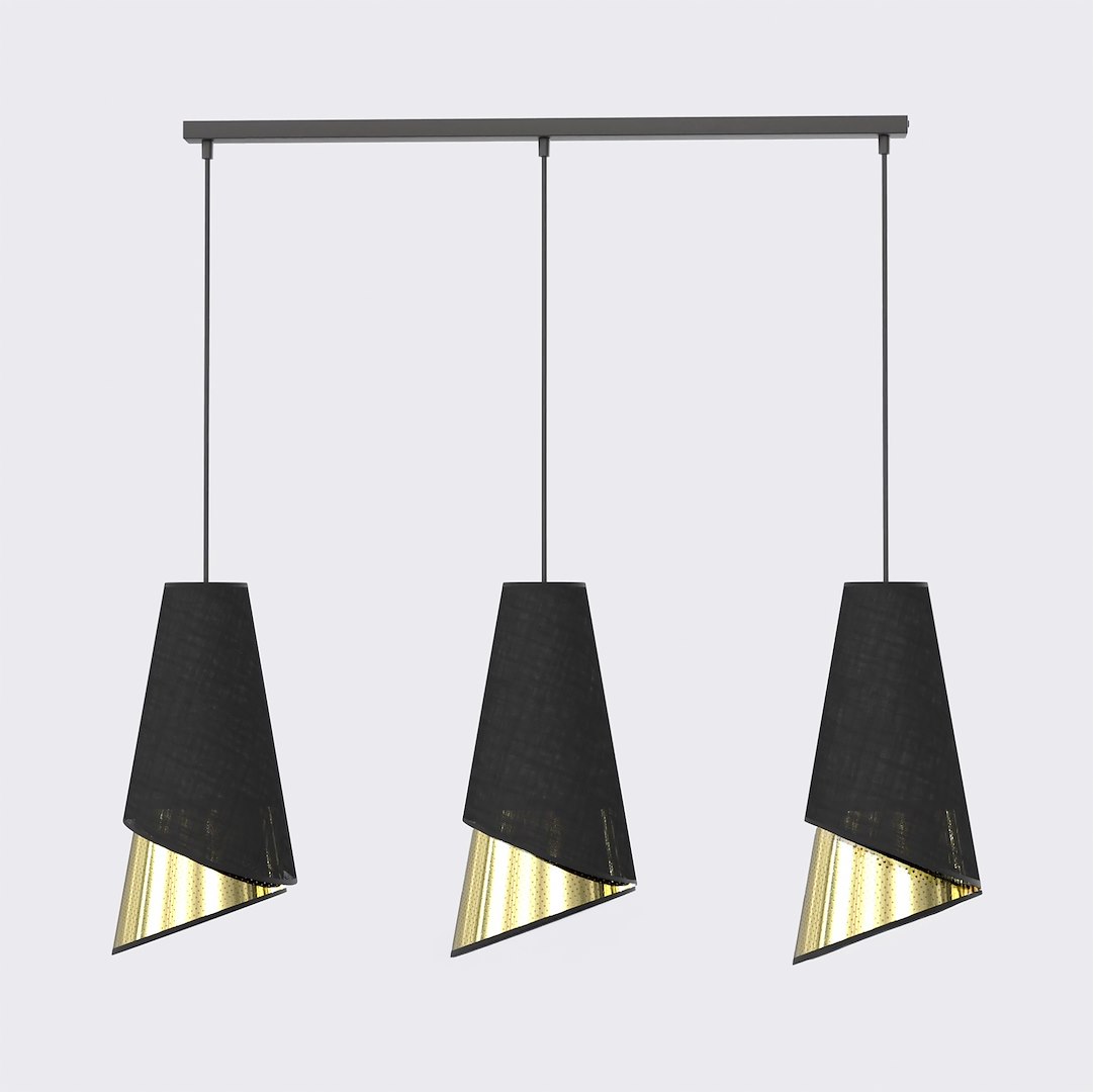 Hanglamp Nundine Zwart Ø20 cm