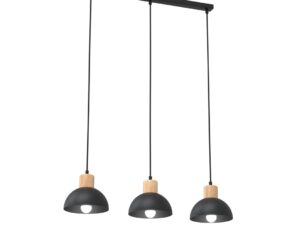 Plafondlamp Goorea Zwart Ø18 cm