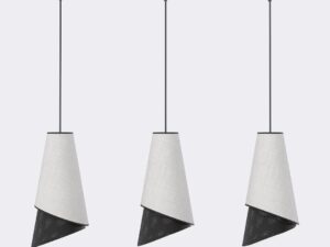 Hanglamp Nierund Zwart Ø20 cm