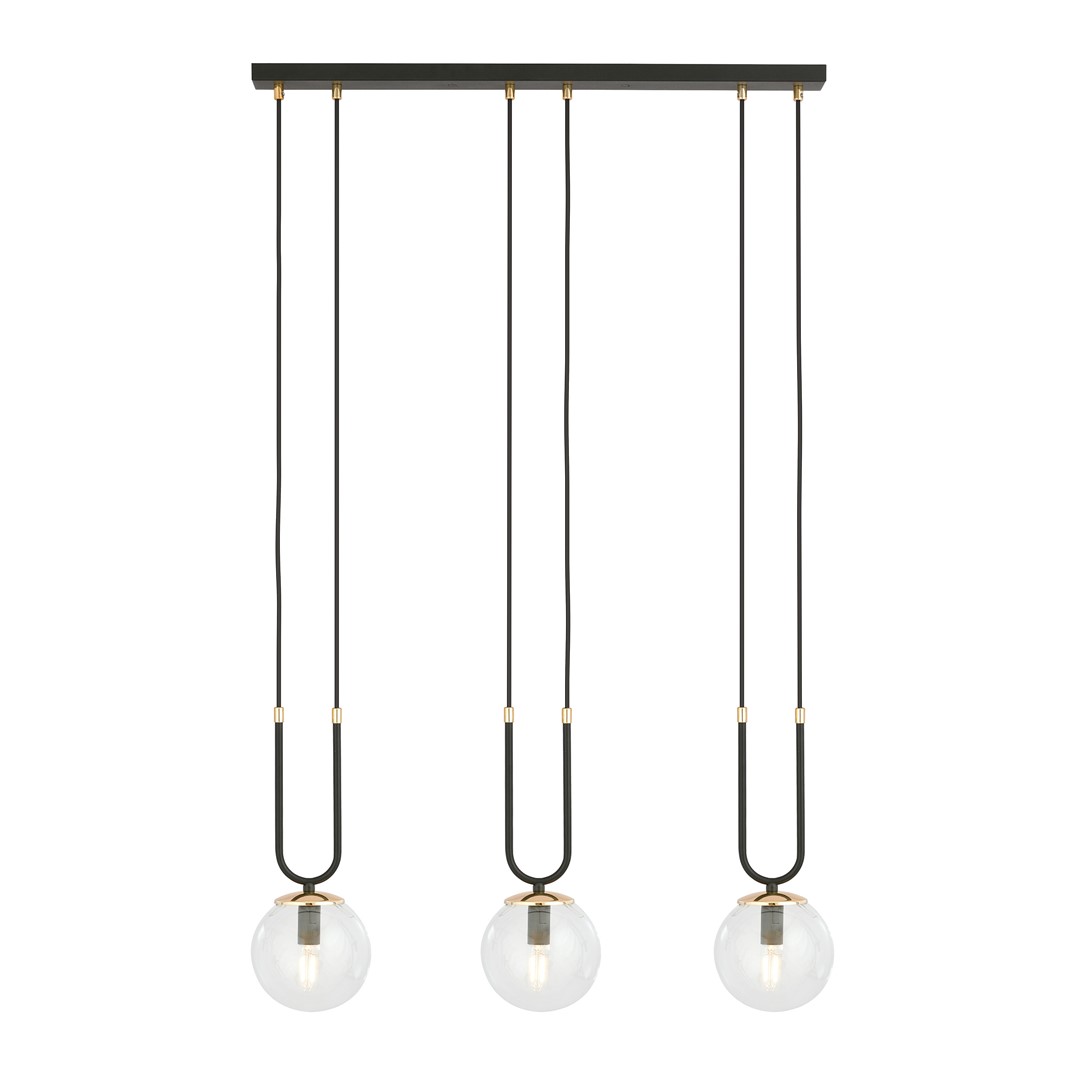 Hanglamp Jeiskas Zwart Ø14 cm