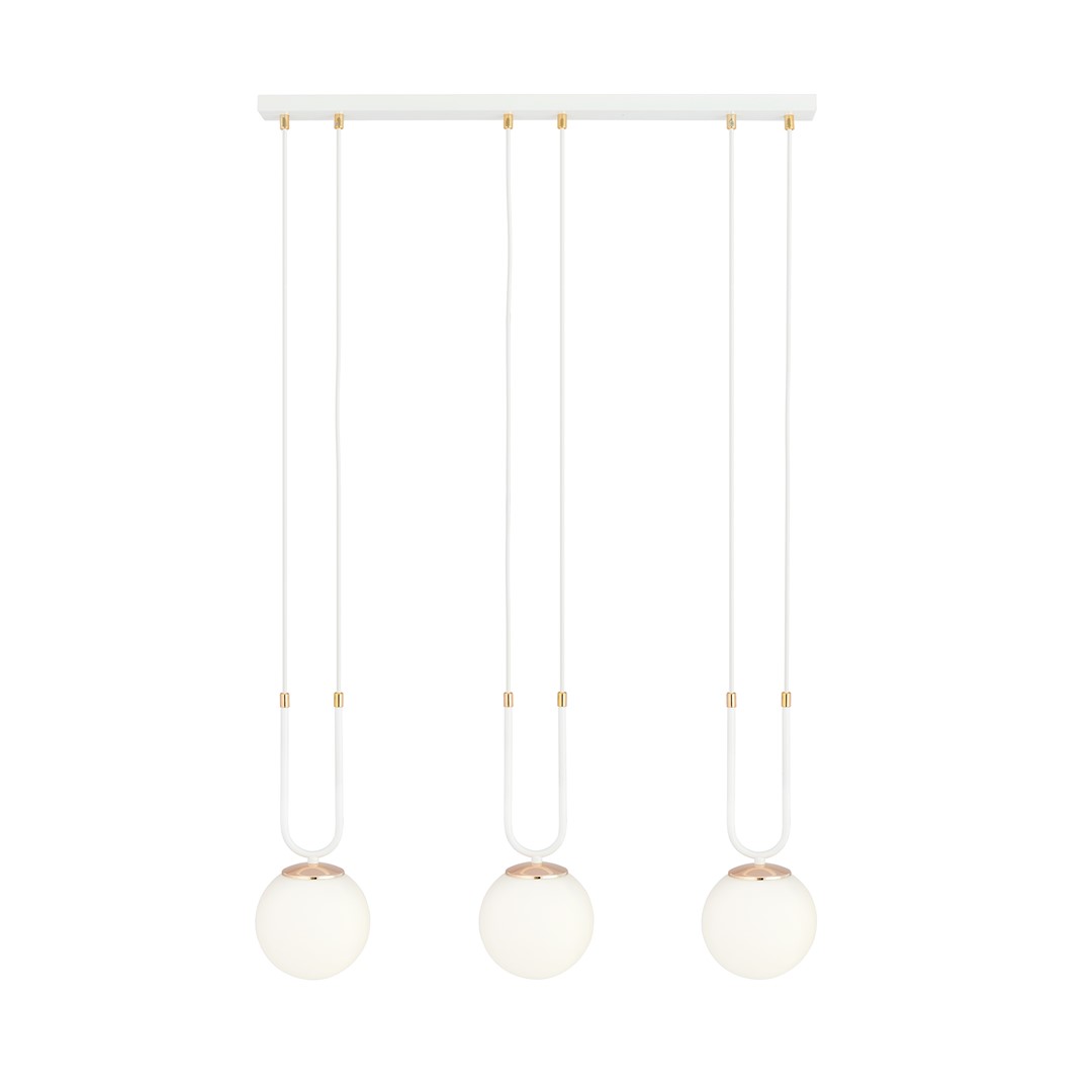 Hanglamp Sermura Wit Ø15 cm