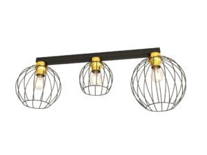 Plafondlamp Nummang Zwart Ø24 cm