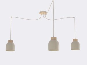 Hanglamp Grosaro Beige