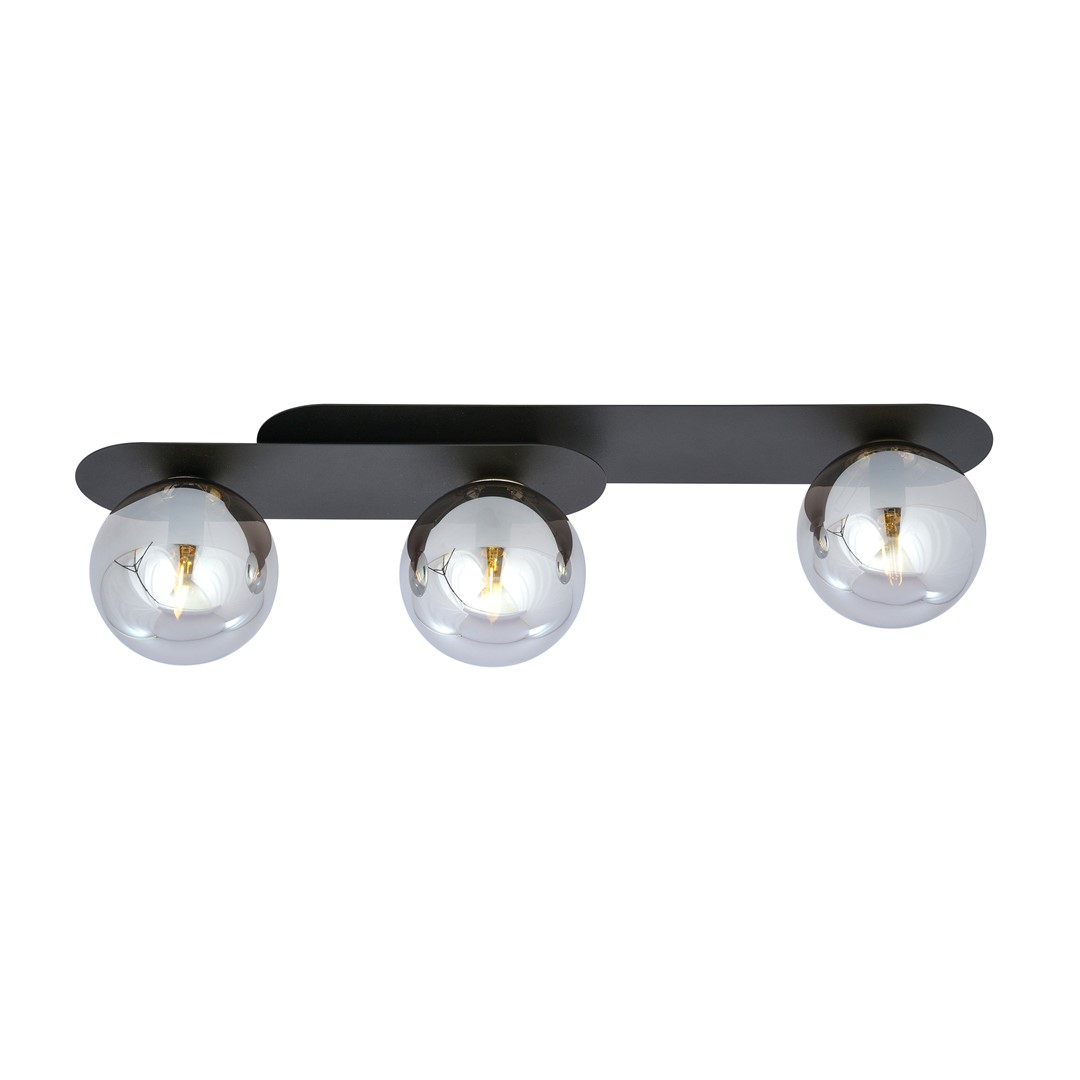 Plafondlamp Dienan Zwart Ø14 cm