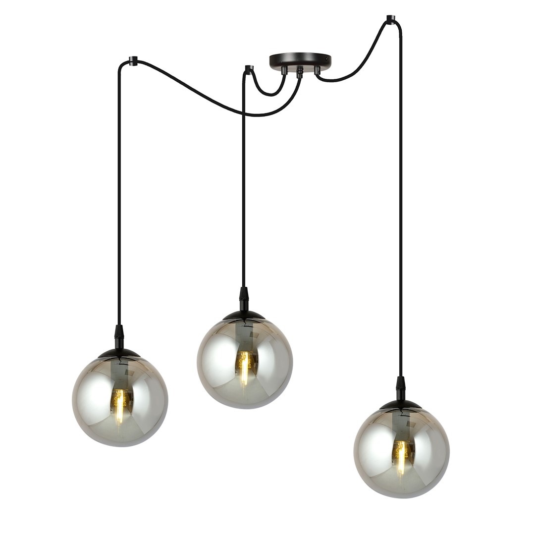 Hanglamp Haantund Zwart Ø14 cm