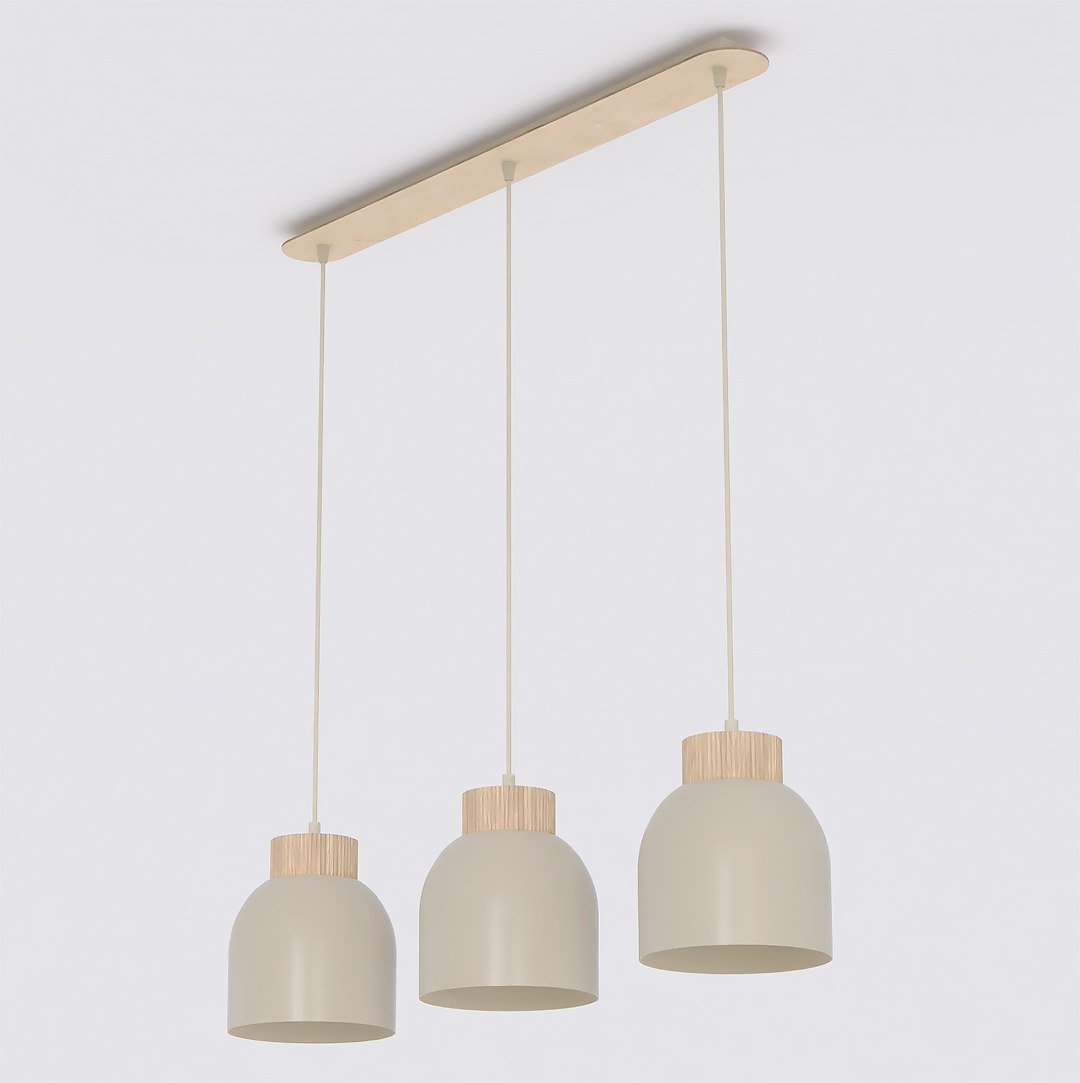 Hanglamp Klaurnang Beige