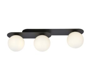 Plafondlamp Skaardu Zwart Ø15 cm