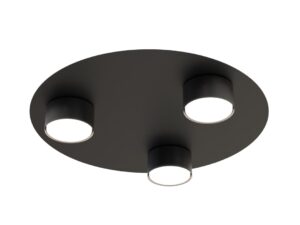 Plafondlamp Lurnane Zwart