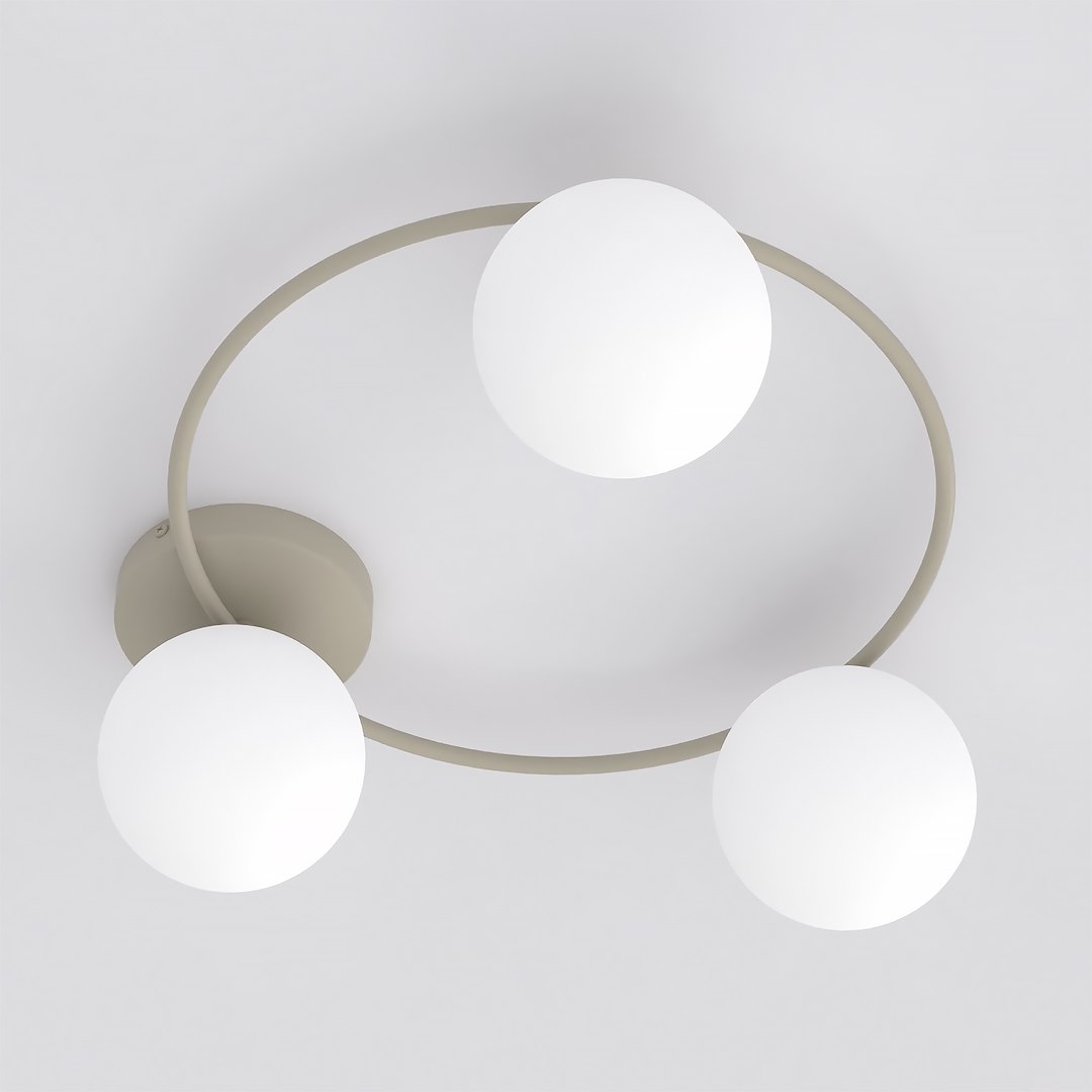 Plafondlamp Lierdoro Beige Ø14 cm