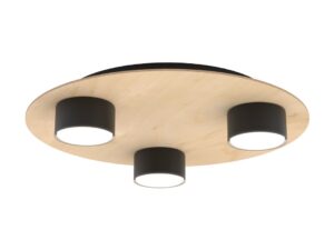 Plafondlamp Naannil Zwart
