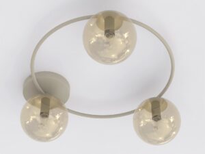 Plafondlamp Traasir Beige Ø14 cm