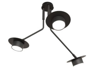 Plafondlamp Traamio Zwart