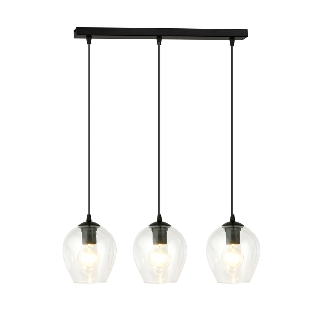 Hanglamp Flimmesta Zwart Ø14 cm