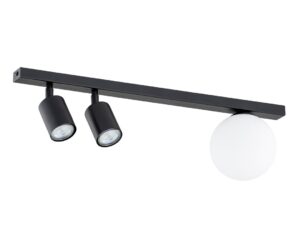 Plafondlamp Lokis Zwart Ø14 cm