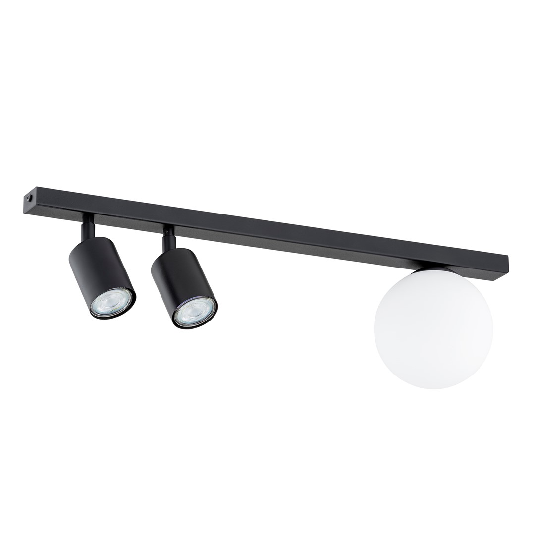 Plafondlamp Lokis Zwart Ø14 cm