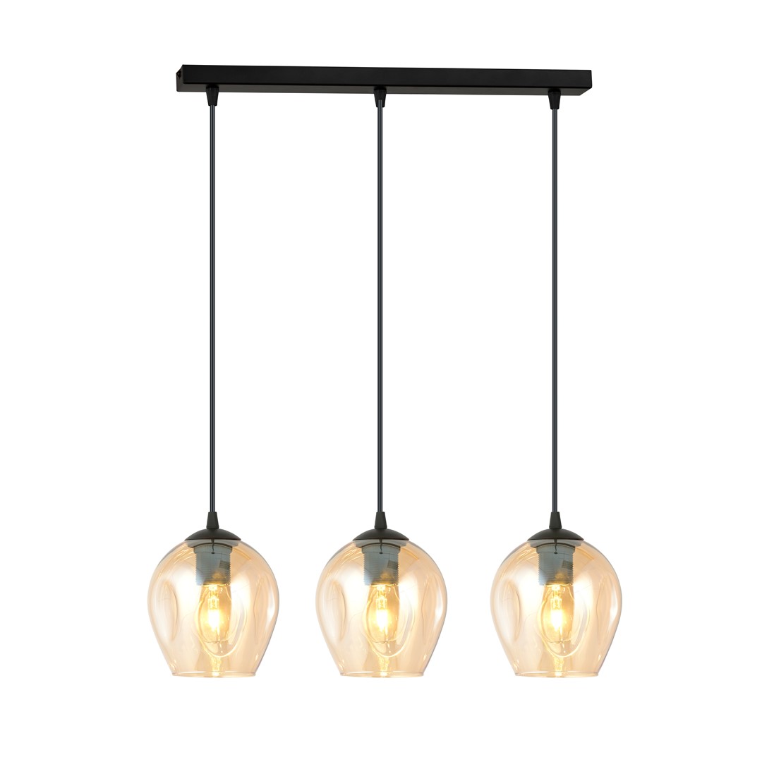 Hanglamp Dordogne Zwart Ø14 cm