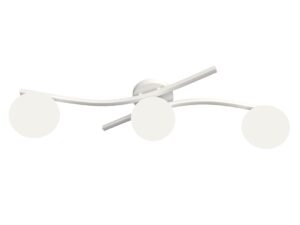 Plafondlamp Vanira Wit Ø15 cm