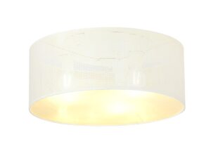 Plafondlamp Numi Zwart Ø50 cm