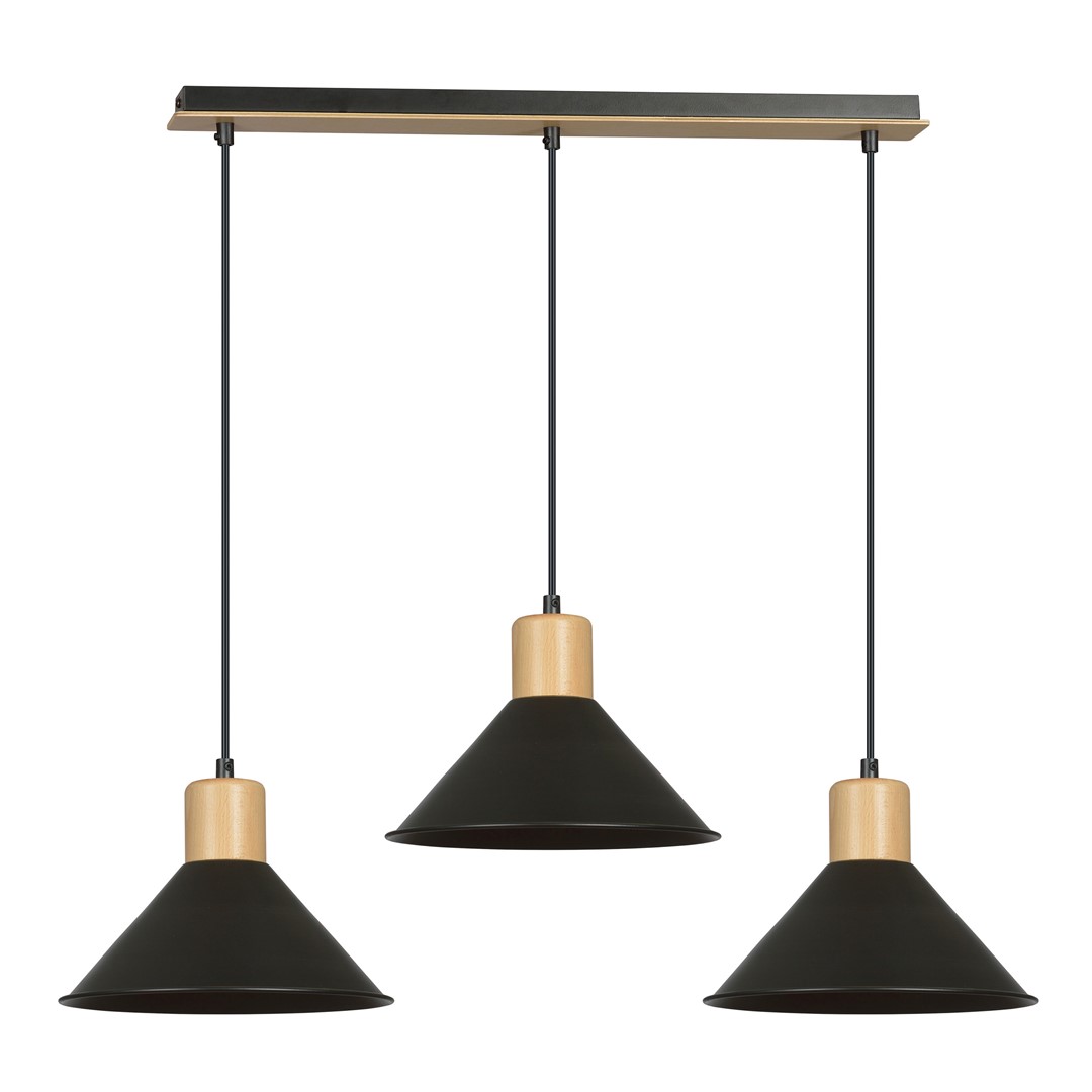 Hanglamp Moorrund Zwart