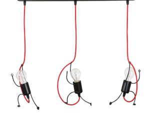 Hanglamp Tientun Zwart