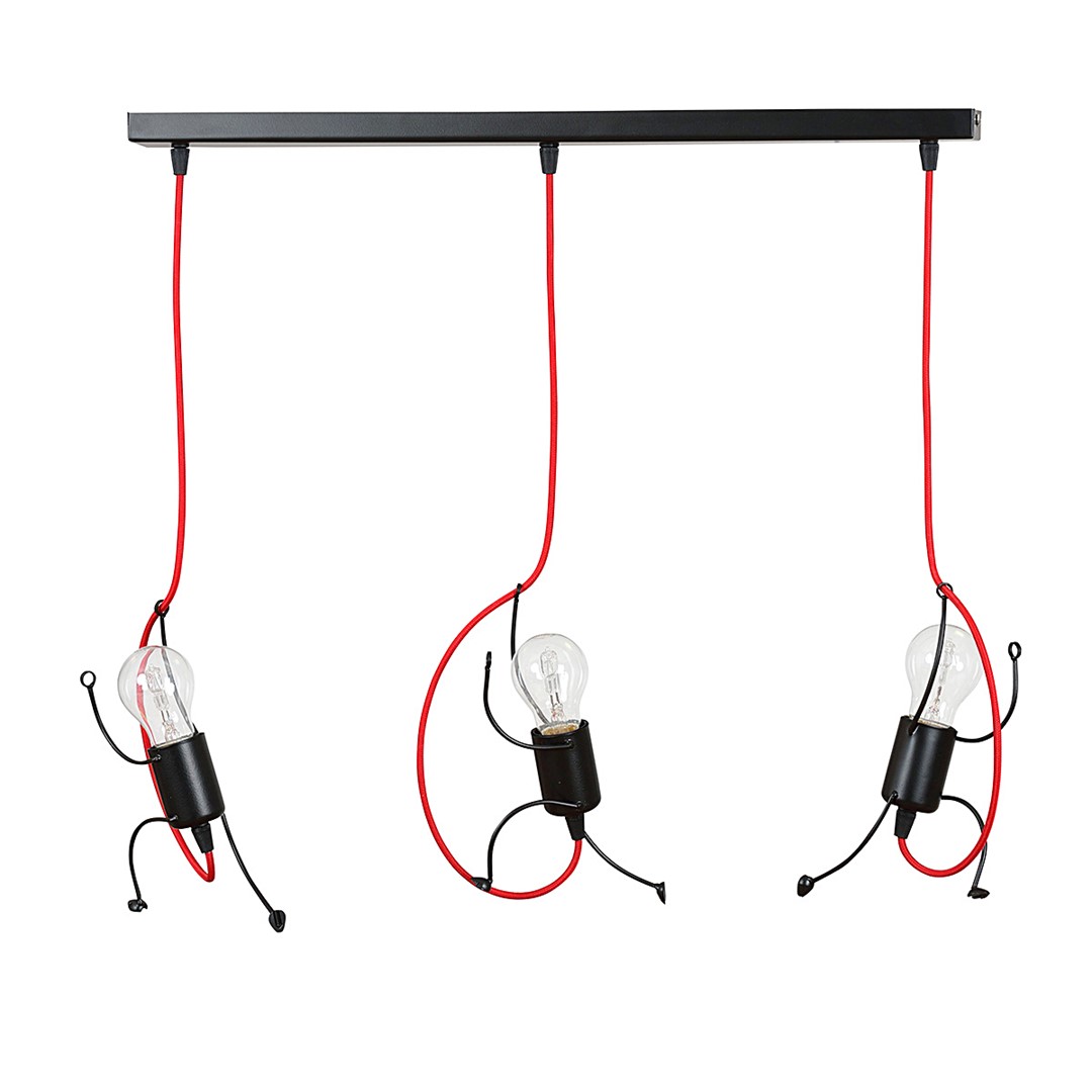 Hanglamp Tientun Zwart