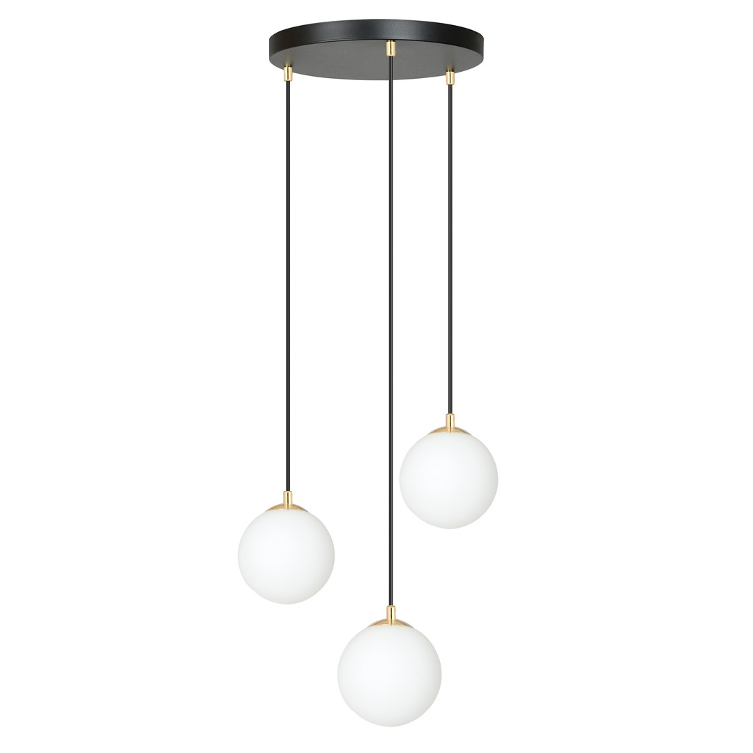 Hanglamp Melane Zwart Ø14 cm