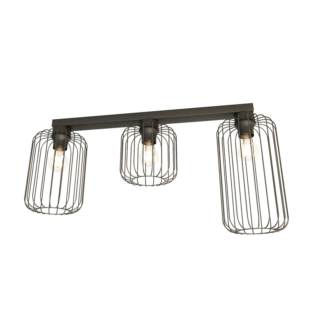 Plafondlamp Floldund Zwart Ø16 cm