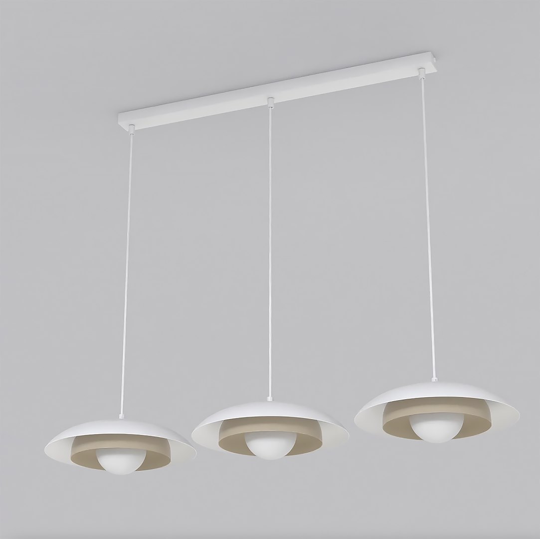 Hanglamp Nirne Wit Ø10 cm
