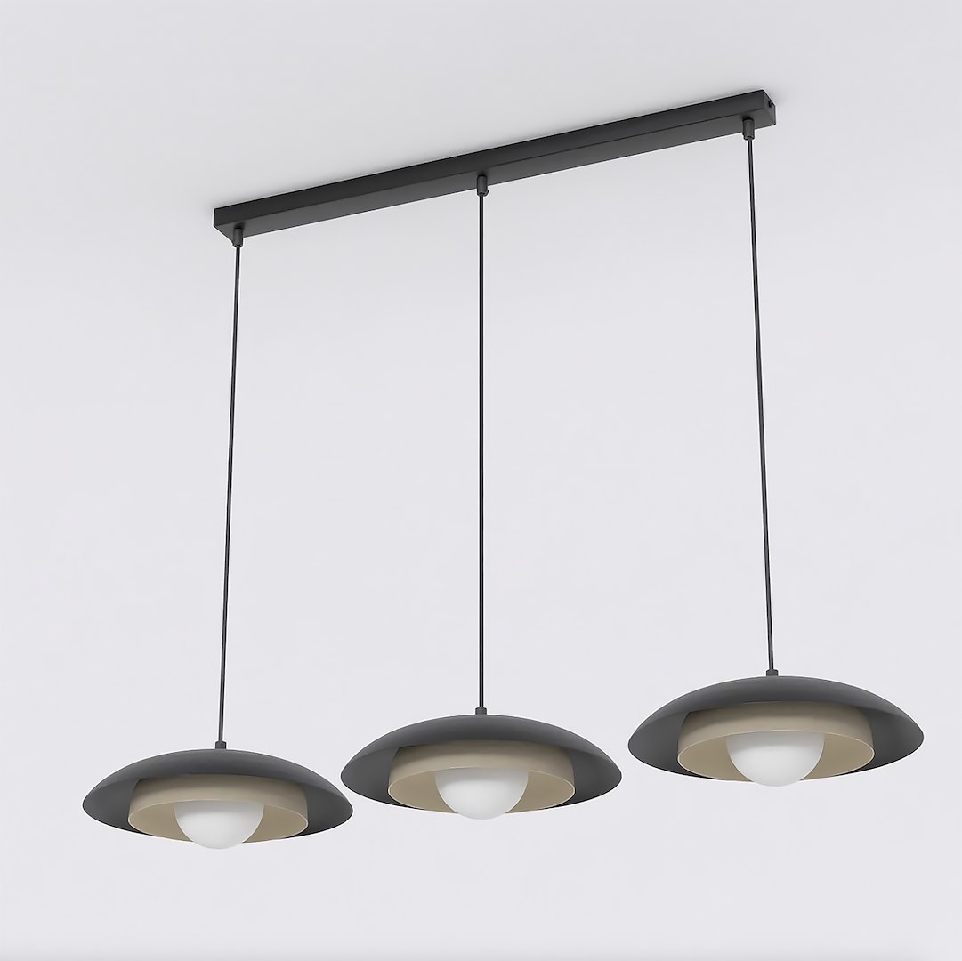 Hanglamp Pibero Zwart Ø10 cm
