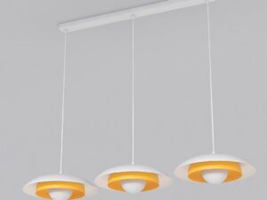 Hanglamp Gilto Wit Ø10 cm