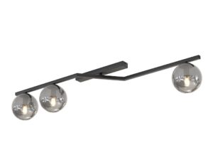 Plafondlamp Cirura Zwart Ø14 cm