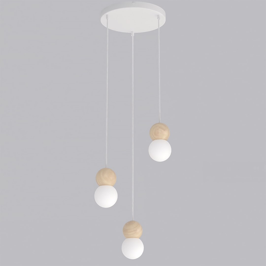 Hanglamp Cummero Wit Ø10 cm