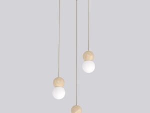 Hanglamp Kamir Beige Ø10 cm