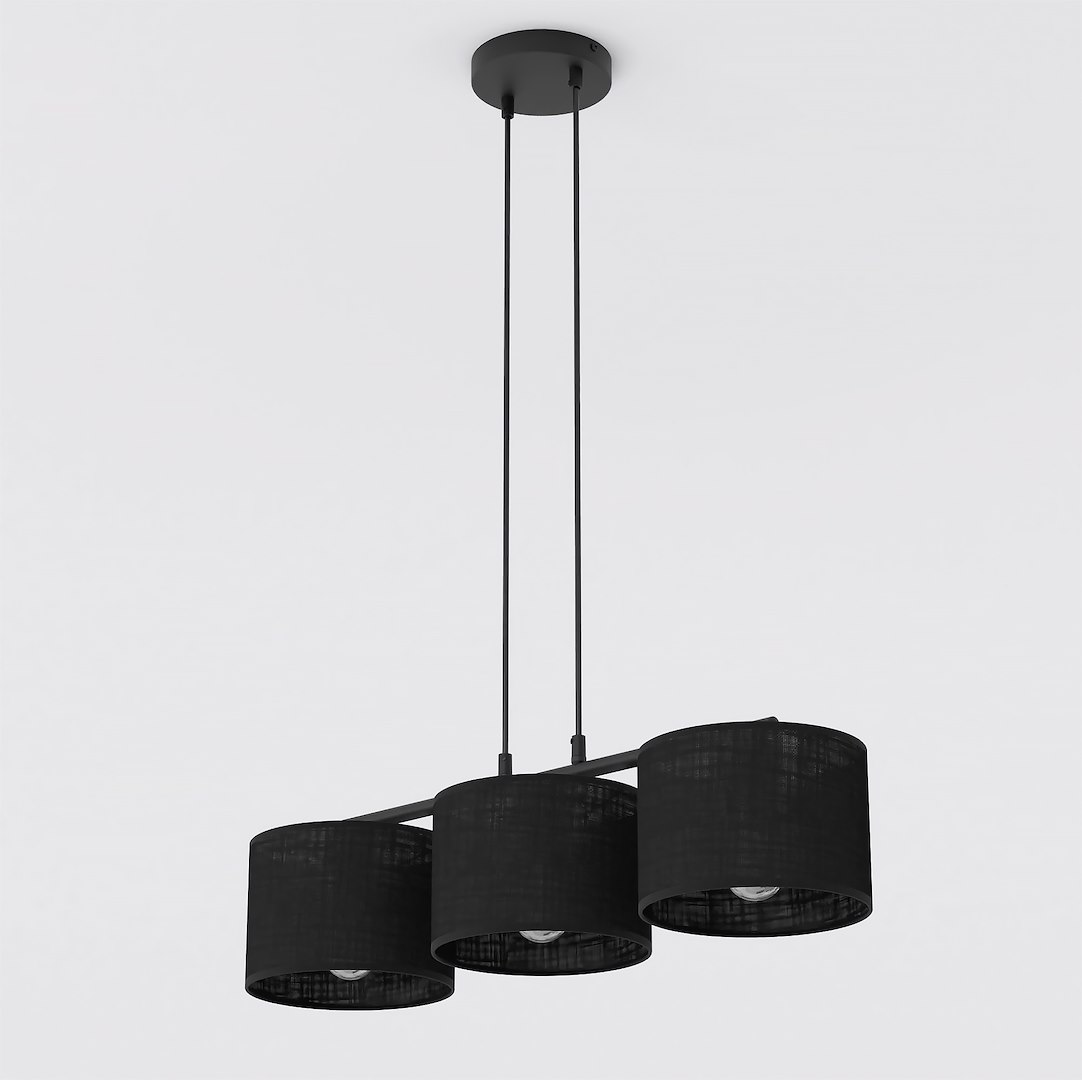 Hanglamp Prator Zwart Ø20 cm