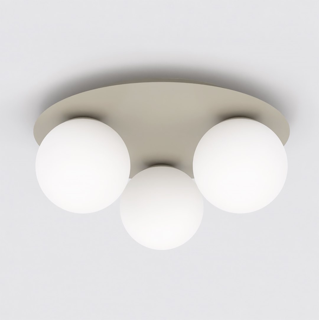 Plafondlamp Dure Beige Ø14 cm