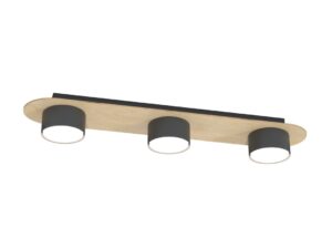 Plafondlamp Bilvas Zwart