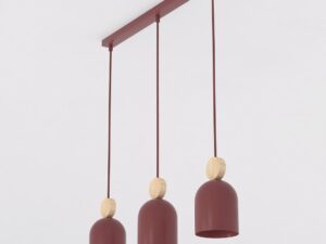 Hanglamp Peenu Bordeaux