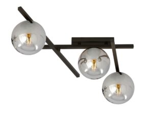 Plafondlamp Preelvu Zwart Ø15 cm