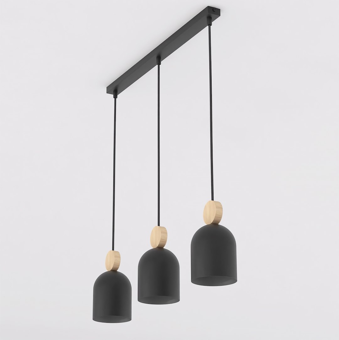 Hanglamp Preelvaro Zwart