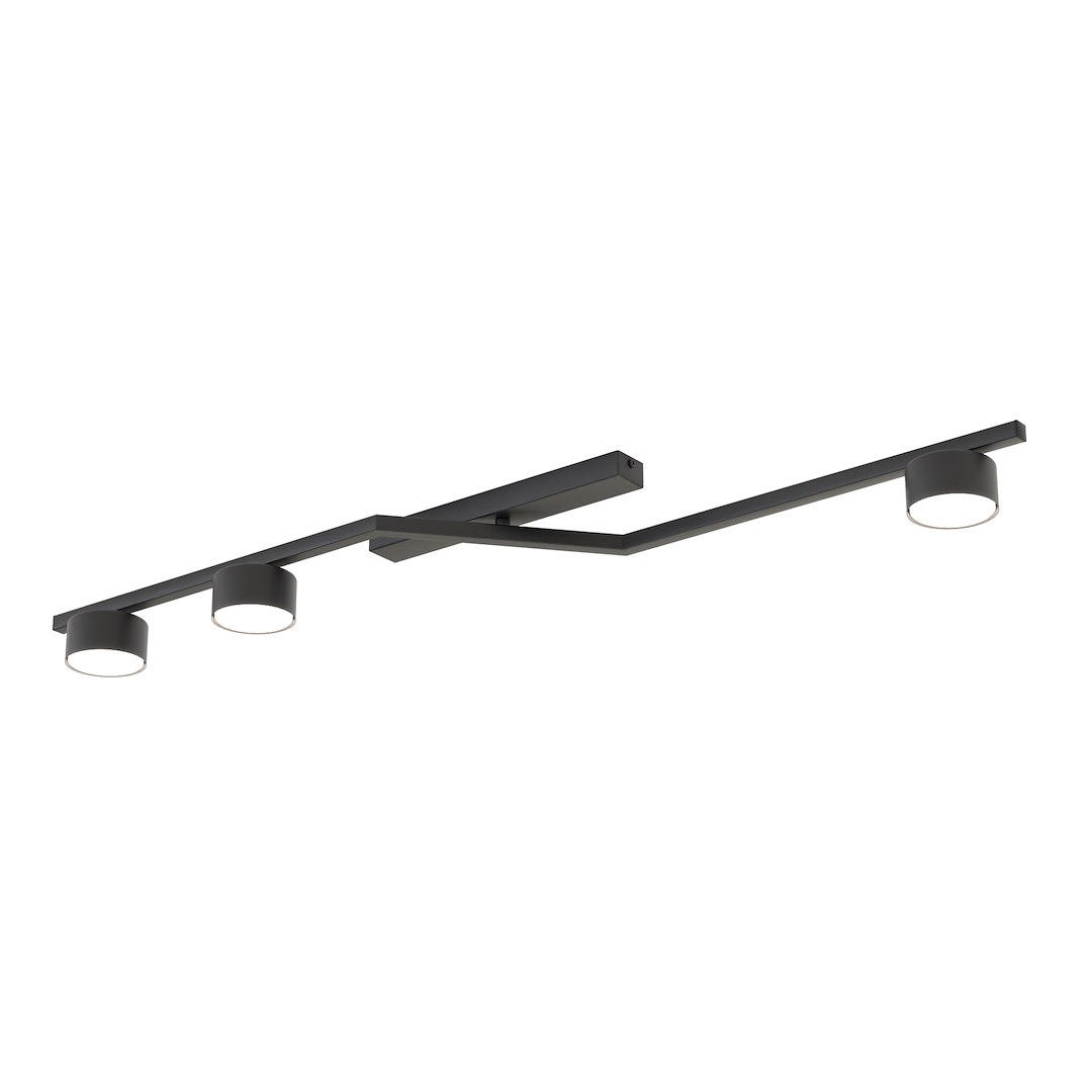 Plafondlamp Hosio Zwart