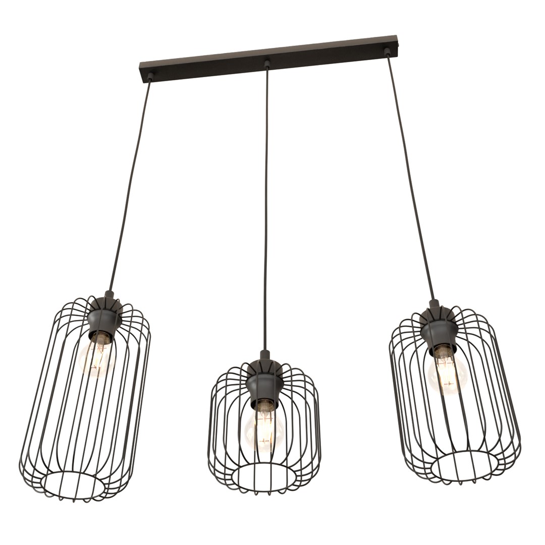 Hanglamp Zaunos Zwart Ø16 cm - Afbeelding 2