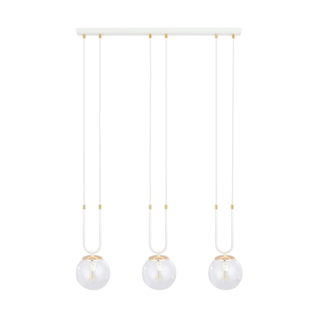 Hanglamp Poosan Wit Ø14 cm - Afbeelding 2