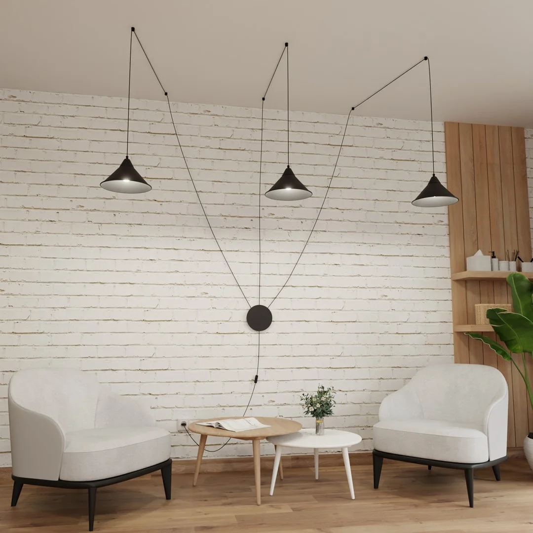 Hanglamp Jaltond Zwart - Afbeelding 2