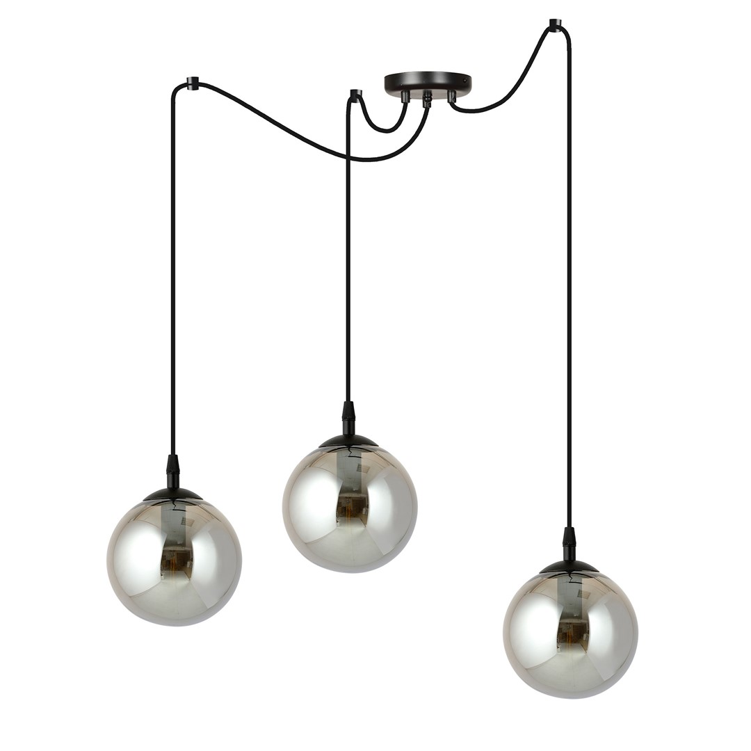 Hanglamp Haantund Zwart Ø14 cm - Afbeelding 2