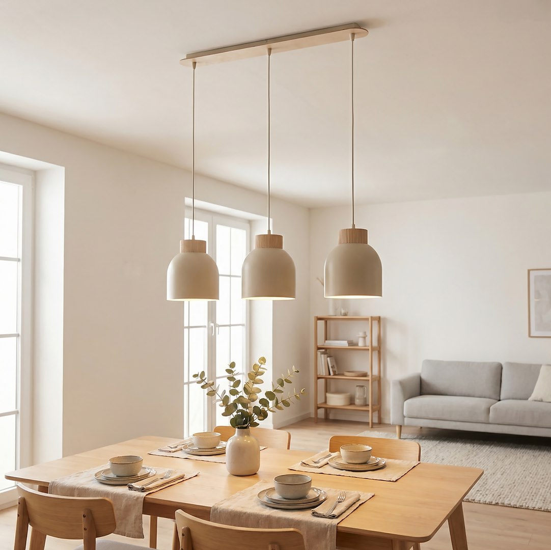 Hanglamp Klaurnang Beige - Afbeelding 2