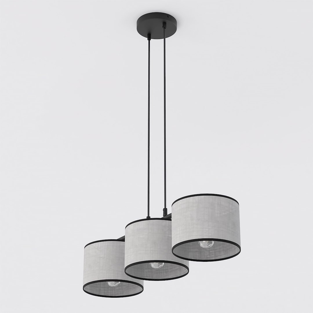 Hanglamp Toommal Grijs Ø20 cm - Afbeelding 2