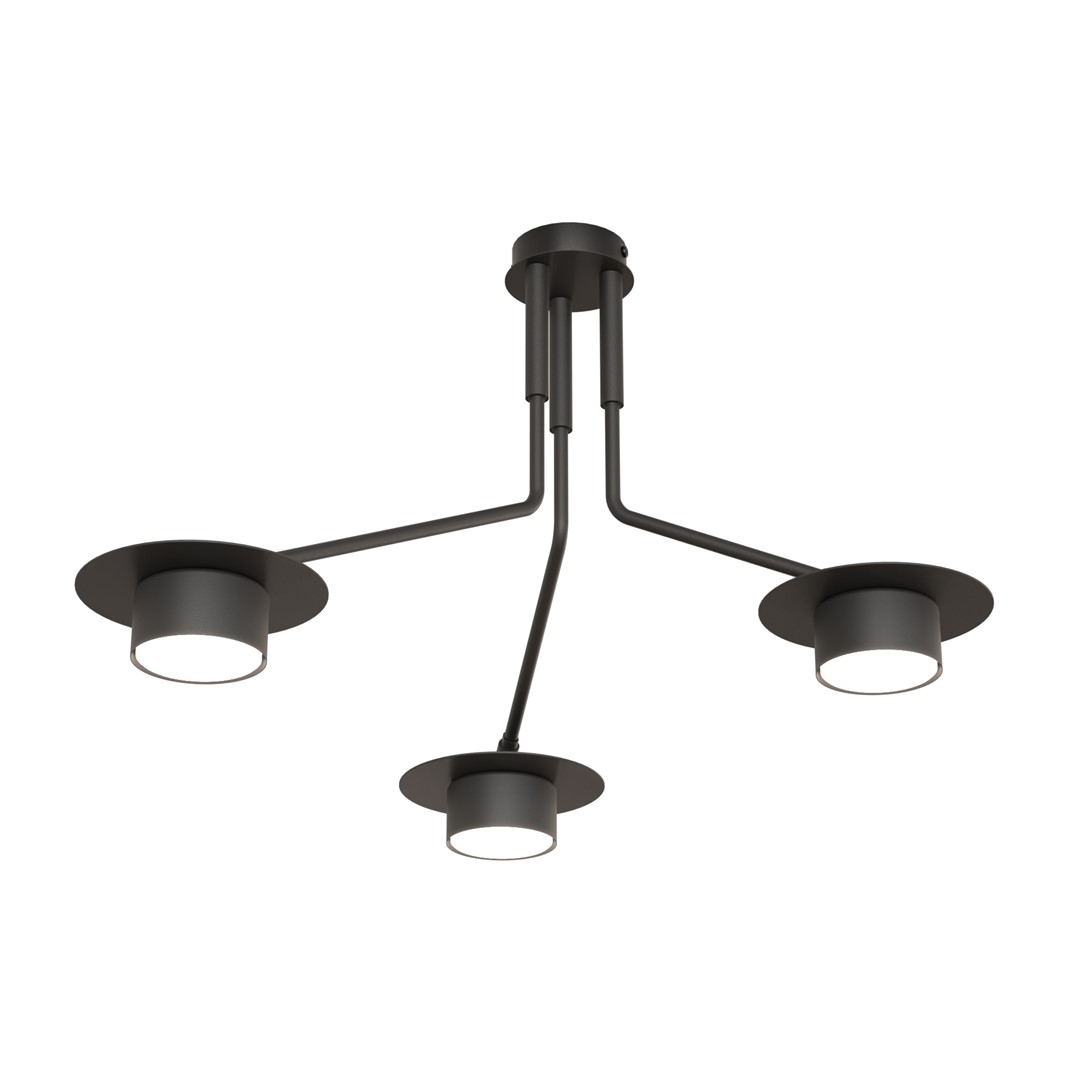 Plafondlamp Traamio Zwart - Afbeelding 2