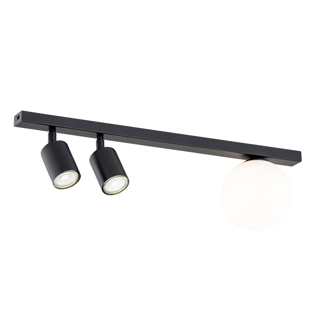 Plafondlamp Lokis Zwart Ø14 cm - Afbeelding 2