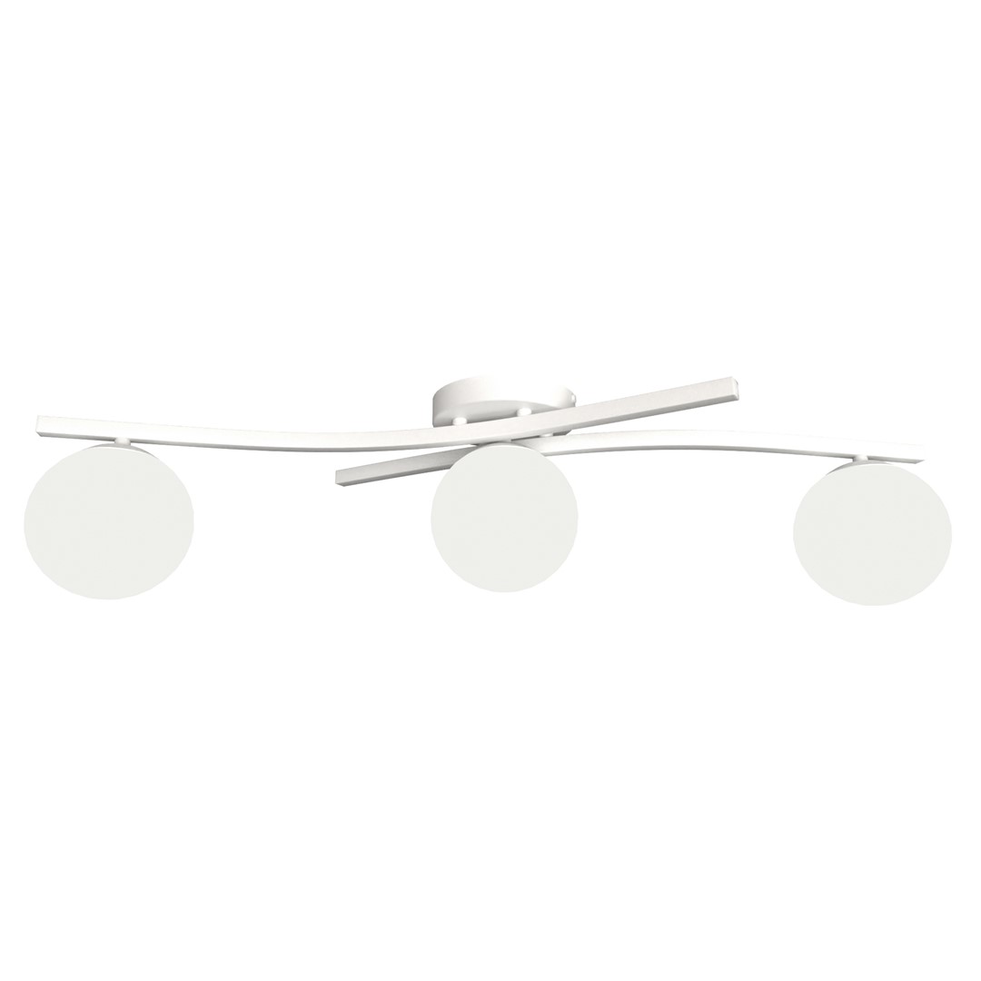 Plafondlamp Vanira Wit Ø15 cm - Afbeelding 2