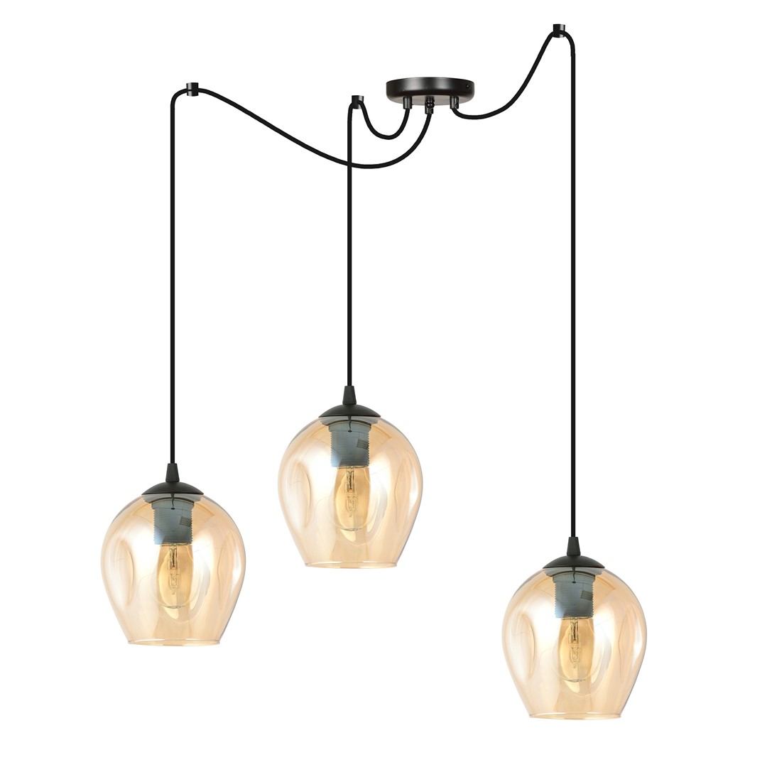 Hanglamp Bieskun Zwart Ø14 cm - Afbeelding 2